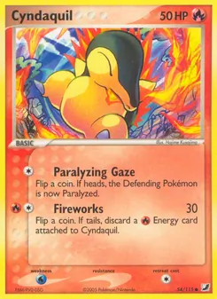 Cyndaquil (Unseen Forces 54)