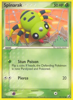 Spinarak (Unseen Forces 75)