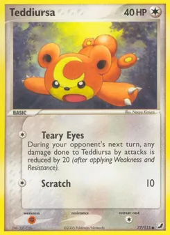 Teddiursa (Unseen Forces 77)