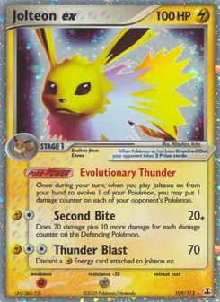 Jolteon ex (Delta Species 109)