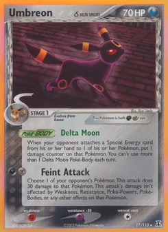 Umbreon δ (Delta Species 17)