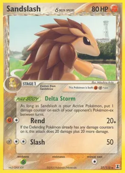 Sandslash δ (Delta Species 27)