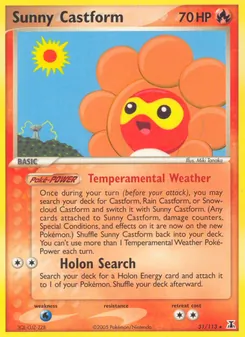 Sunny Castform (Delta Species 31)