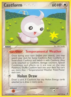 Castform (Delta Species 34)