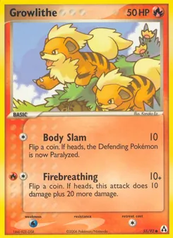 Growlithe (Legend Maker 55)