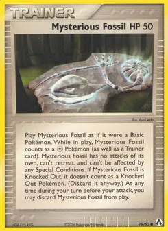 Mysterious Fossil (Legend Maker 79)