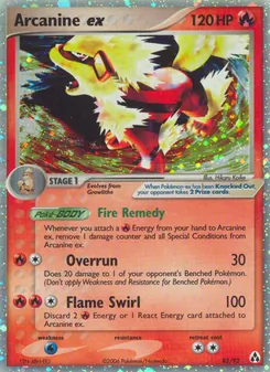 Arcanine ex (Legend Maker 83)
