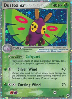 Dustox ex (Legend Maker 86)
