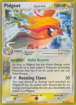 Pidgeot δ (Holon Phantoms 14)