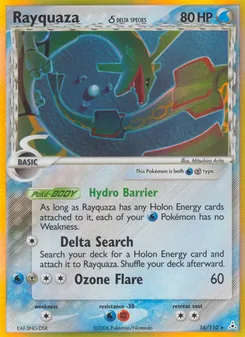 Rayquaza δ (Holon Phantoms 16)