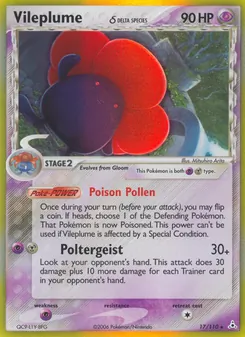 Vileplume δ (Holon Phantoms 17)