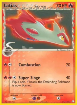 Latias δ (Holon Phantoms 21)