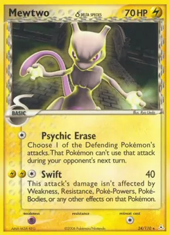 Mewtwo δ (Holon Phantoms 24)