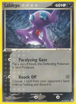 Sableye (Holon Phantoms 31)