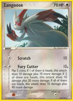 Zangoose (Holon Phantoms 34)