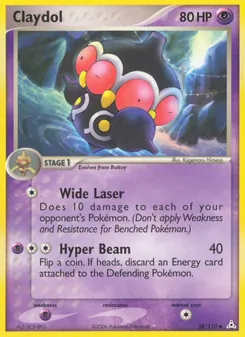 Claydol (Holon Phantoms 38)