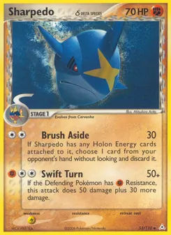 Sharpedo δ (Holon Phantoms 53)