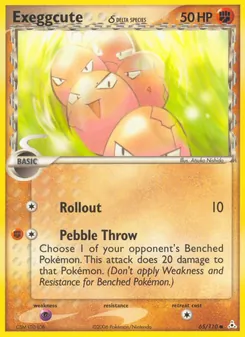 Exeggcute δ (Holon Phantoms 65)
