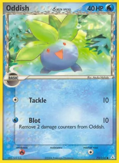 Oddish δ (Holon Phantoms 73)
