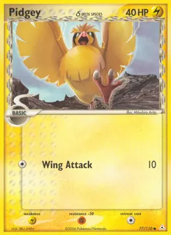 Pidgey δ (Holon Phantoms 77)