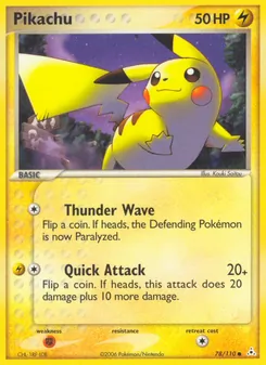 Pikachu (Holon Phantoms 78)