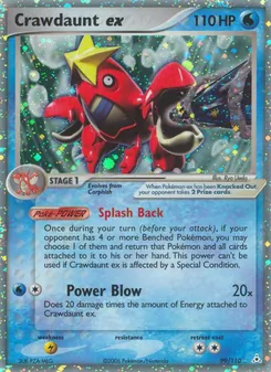 Crawdaunt ex (Holon Phantoms 99)