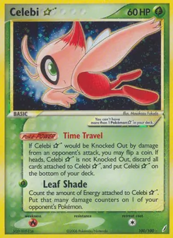 Celebi ★ (Crystal Guardians 100)
