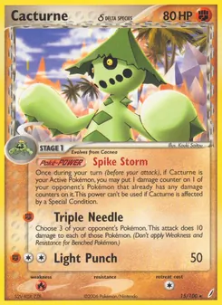 Cacturne δ (Crystal Guardians 15)