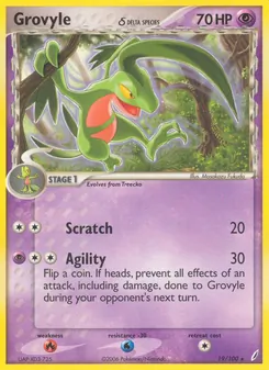 Grovyle δ (Crystal Guardians 19)
