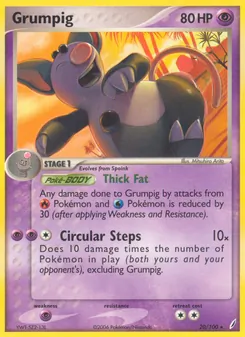 Grumpig (Crystal Guardians 20)