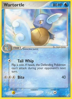 Wartortle (Crystal Guardians 43)