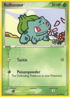 Bulbasaur (Crystal Guardians 45)