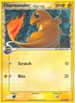 Charmander δ (Crystal Guardians 49)