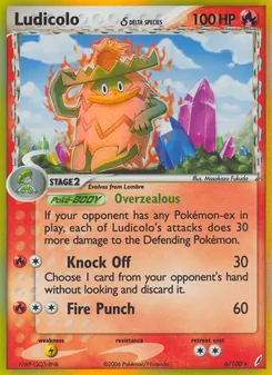 Ludicolo δ (Crystal Guardians 6)