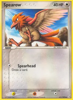 Spearow (Crystal Guardians 61)