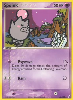 Spoink (Crystal Guardians 62)