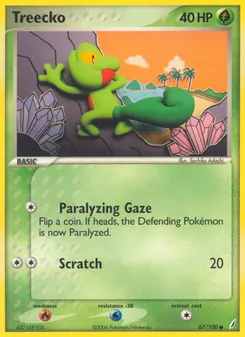 Treecko (Crystal Guardians 67)