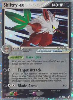 Shiftry ex (Crystal Guardians 97)