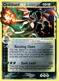 Charizard ★ δ (Dragon Frontiers 100)