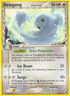 Dewgong δ (Dragon Frontiers 15)