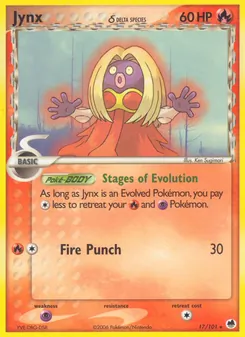 Jynx δ (Dragon Frontiers 17)