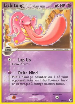 Lickitung δ (Dragon Frontiers 19)