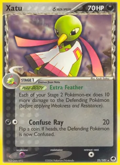 Xatu δ (Dragon Frontiers 25)
