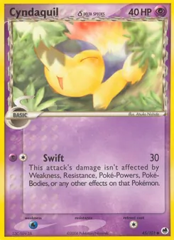 Cyndaquil δ (Dragon Frontiers 45)