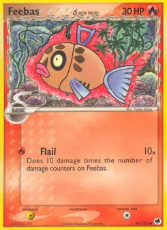 Feebas δ (Dragon Frontiers 49)