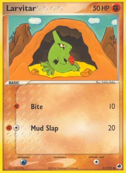 Larvitar (Dragon Frontiers 51)