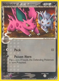 Nidoran ♂ δ (Dragon Frontiers 57)