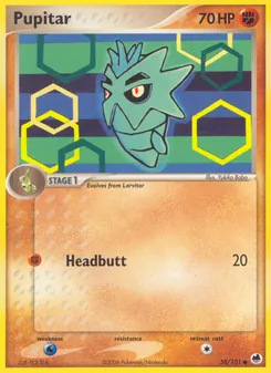 Pupitar (Dragon Frontiers 58)