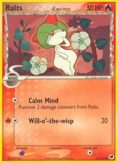 Ralts δ (Dragon Frontiers 61)