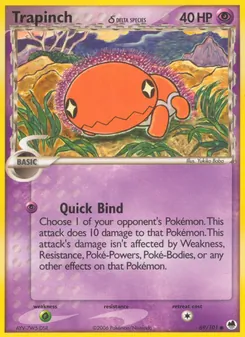 Trapinch δ (Dragon Frontiers 69)